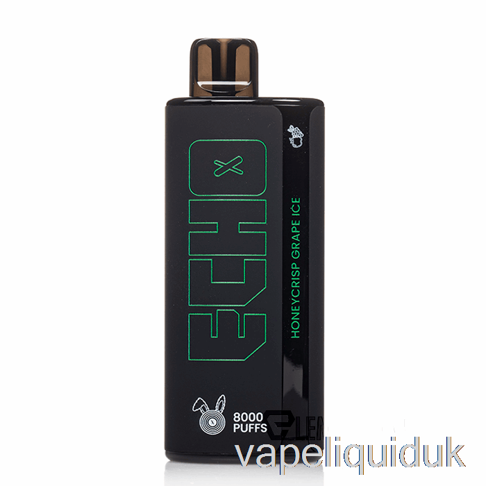 ECHO 8000 Disposable Honeycrisp Grape Ice Vape Juice